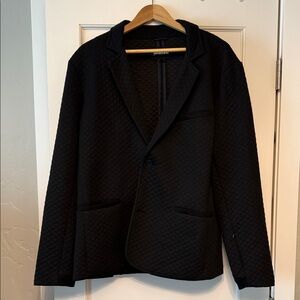 Betabrand Charcoal Quilted Jacket